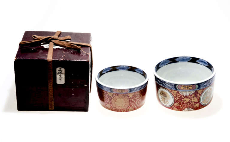 Top imperial quality Japanese Imari ware bowl BOX